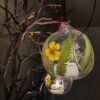 Pressed Flower Glass Bauble - Image 4