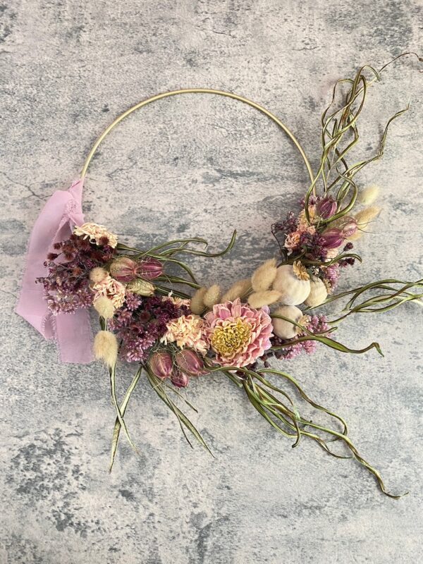 Spring Floral Wreath Class- Fundraiser for the Refugee Partnership in Buffalo, NY - Image 6