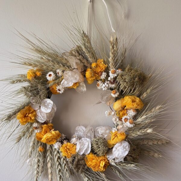 Buttered Toast Wreath