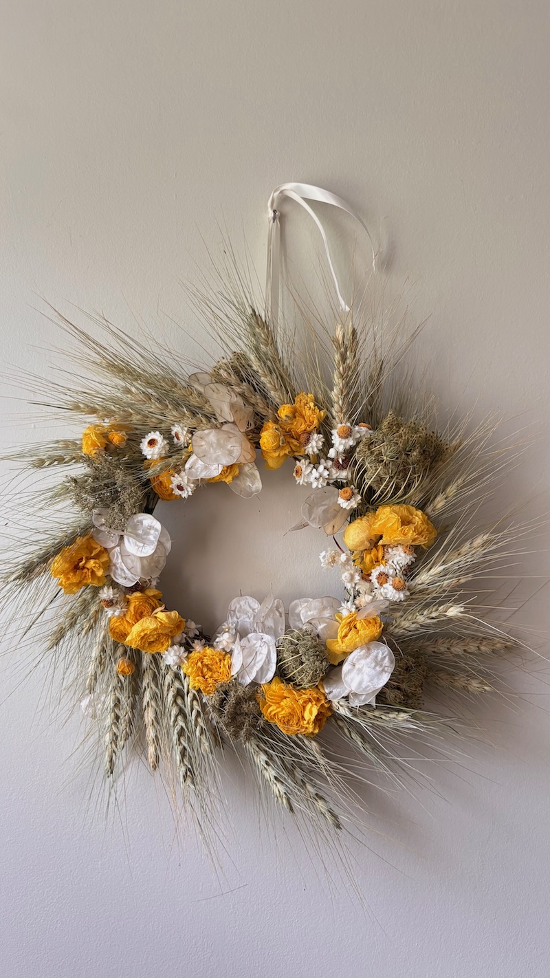Buttered Toast Wreath